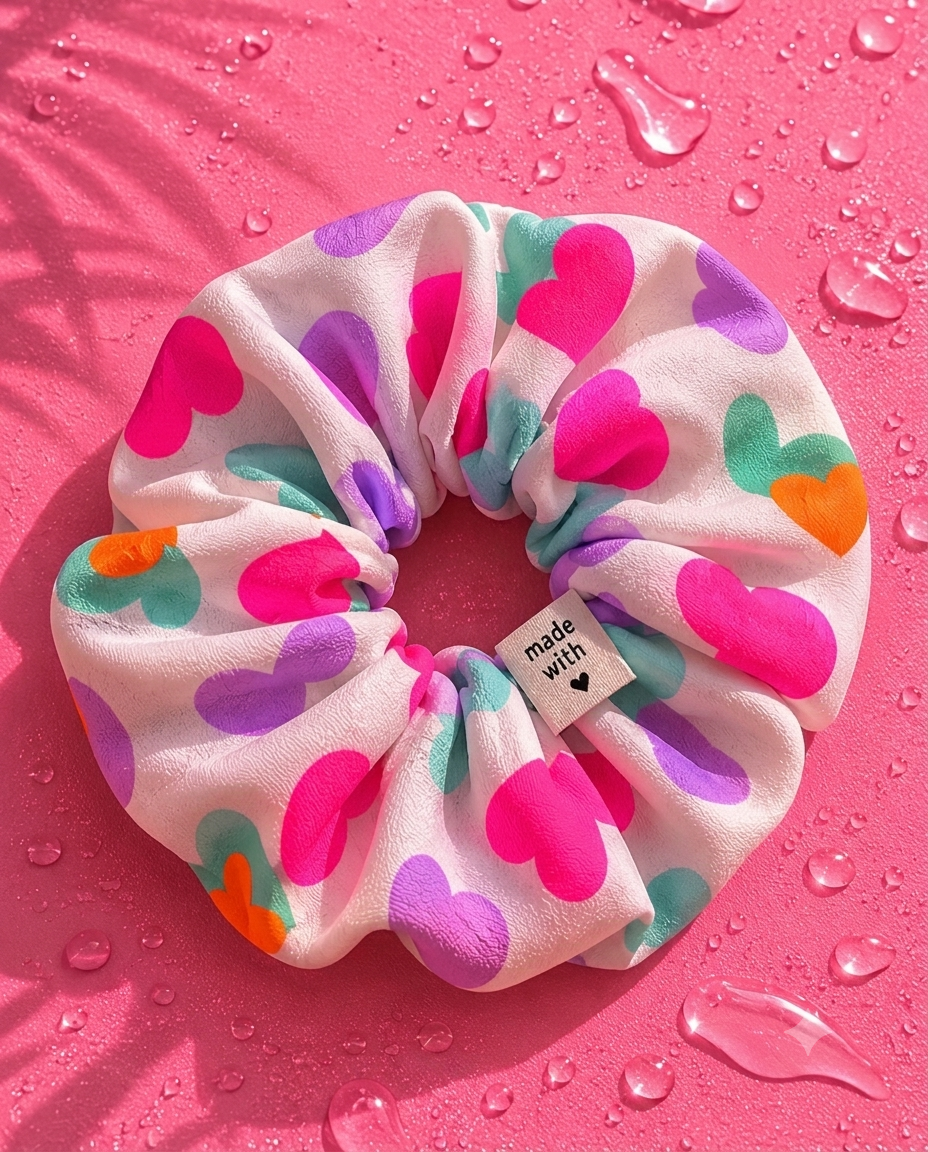 JUICY HEARTS SCRUNCHIE 10720