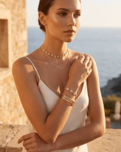 GOLDEN AURA CLOVER SET 858518