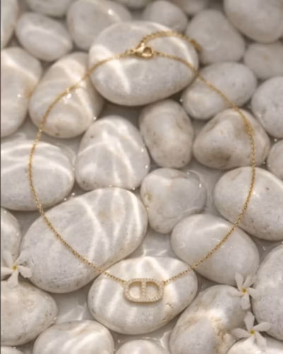 LUMINOUS OVAL NECKLACE 222252