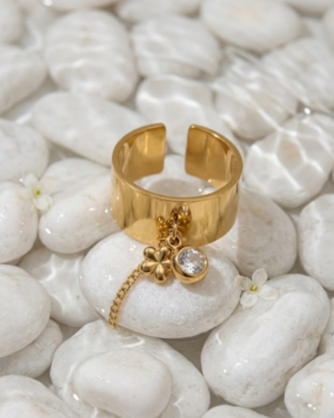CHARM WAVE RING 128523 — view 2