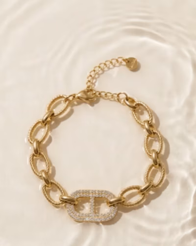 LUMINOUS OVAL LINK BRACELET 56920