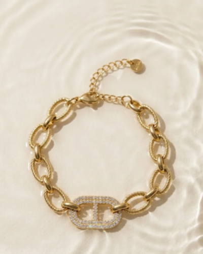 LUMINOUS OVAL LINK BRACELET 56920