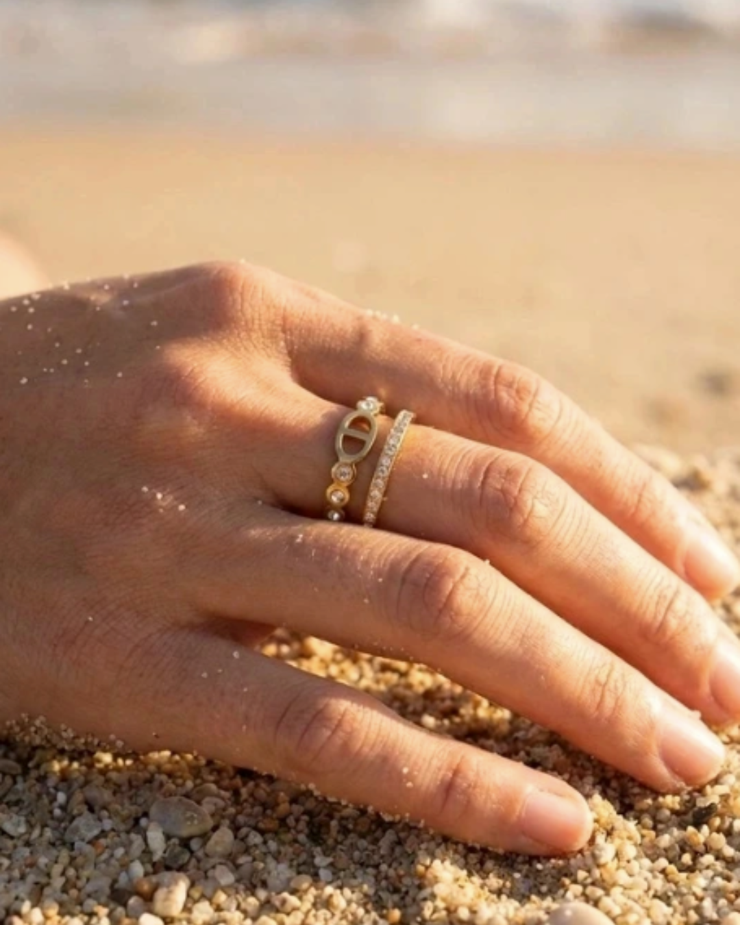 AURA LINK & ETERNITY RING 79791