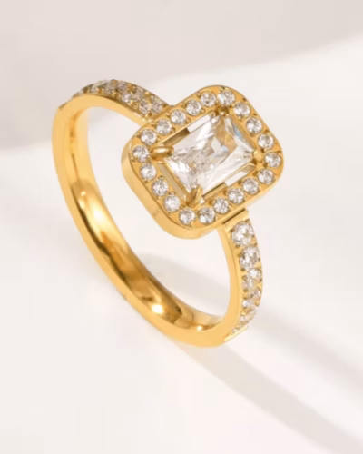 CELESTE RADIANT HALO RING 325272