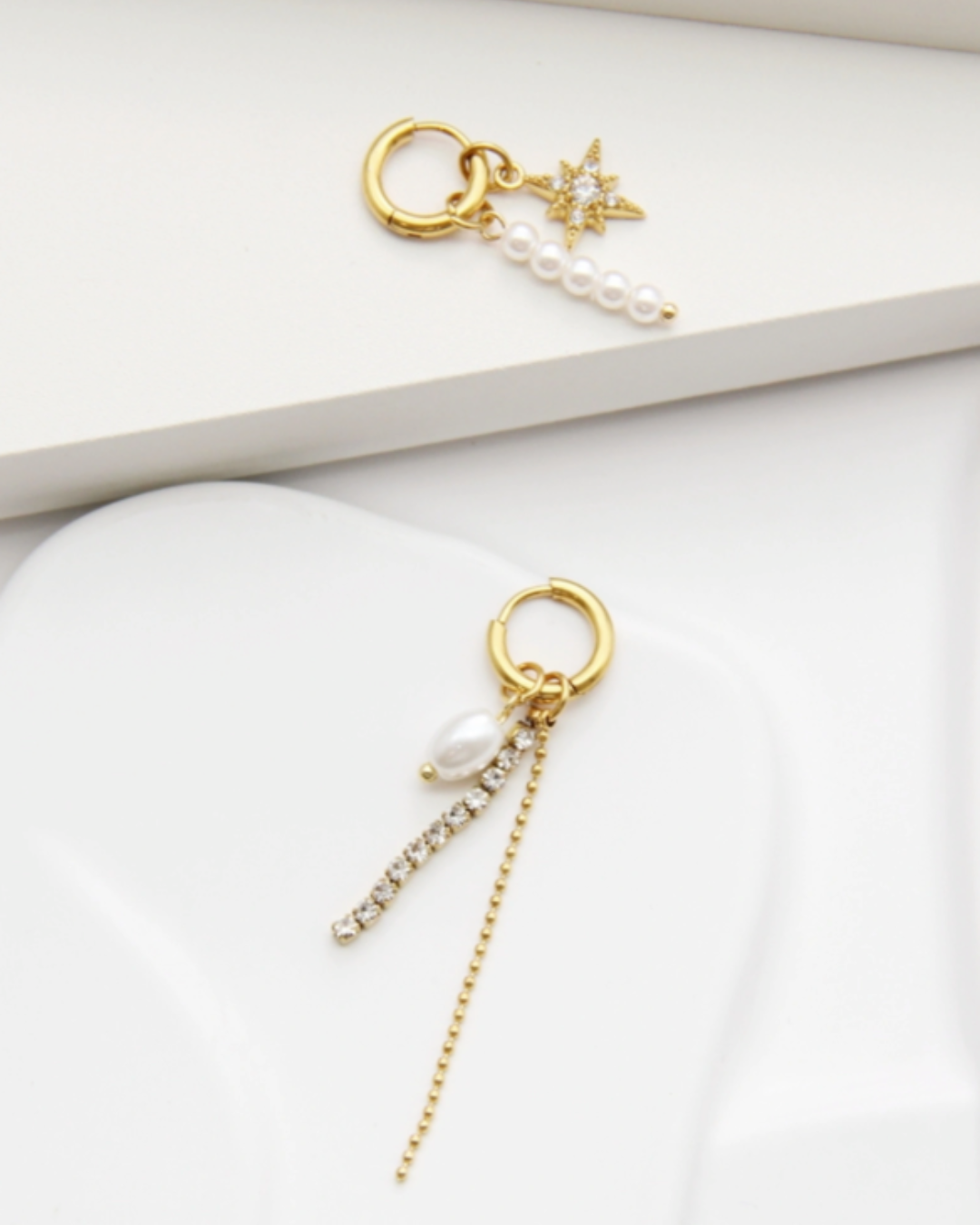 CELESTIAL PEARL EARRINGS 771318 — view 2