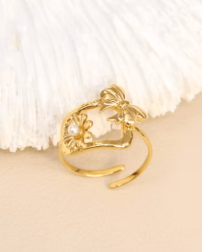 COQUETTE BOW & DAISY RING 1852917 — view 3