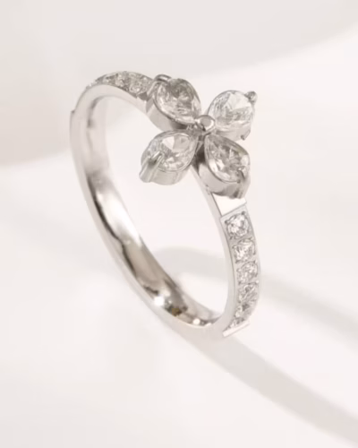 FLEUR CRYSTAL BLOSSOM RING 3217781