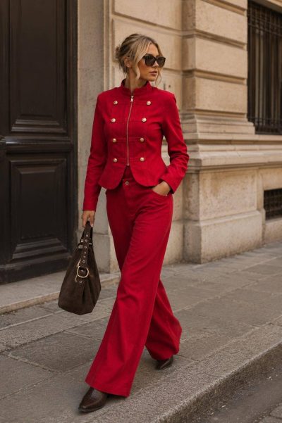 OFFICER CHIC SET 32157 — TOP-ΜΠΛΟΥΖΕΣ-ΠΟΥΚΑΜΙΣΑ