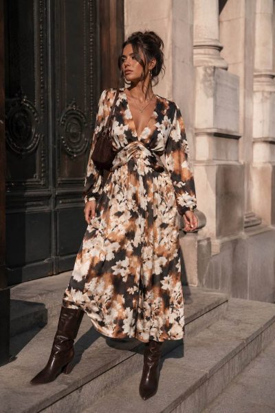 AUTUMN ELEGANCE DRESS 20174 — ΦΟΡΕΜΑΤΑ (3)