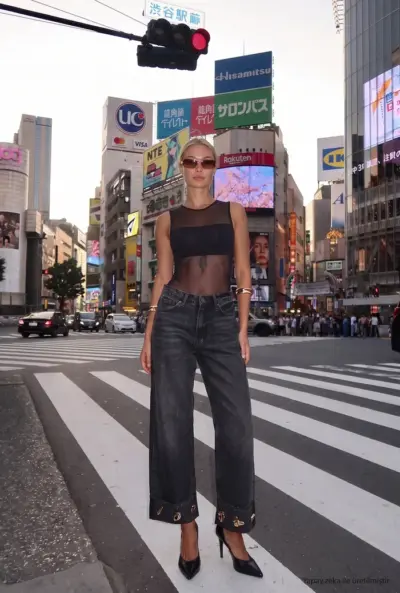 WIDE LEG DENIM PANTS — ΠΑΝΤΕΛΟΝΙΑ