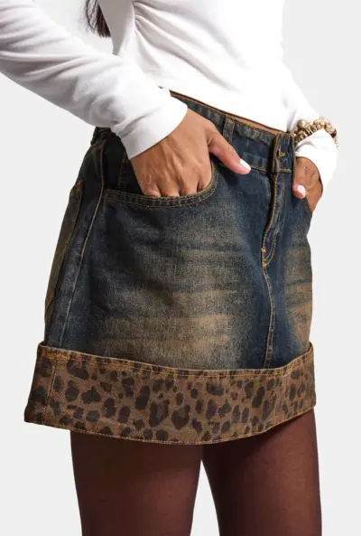 LEOPARD PRINT SKIRT 9323 — ΦΟΥΣΤΕΣ (4)
