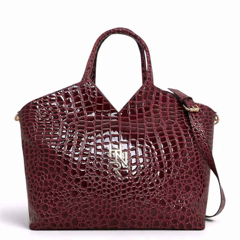 CROCO GLOS TOTE BAG — ΤΣΑΝΤΕΣ