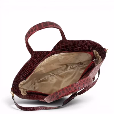 CROCO GLOS TOTE BAG — ΤΣΑΝΤΕΣ