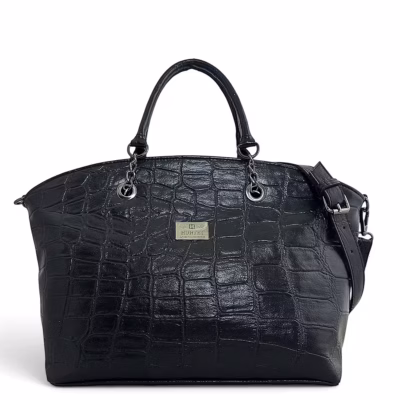CROCO CHAINY TOTE BAG — ΤΣΑΝΤΕΣ (5)