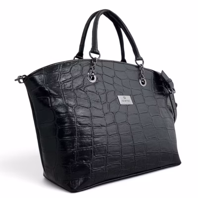 CROCO CHAINY TOTE BAG — ΤΣΑΝΤΕΣ (4)