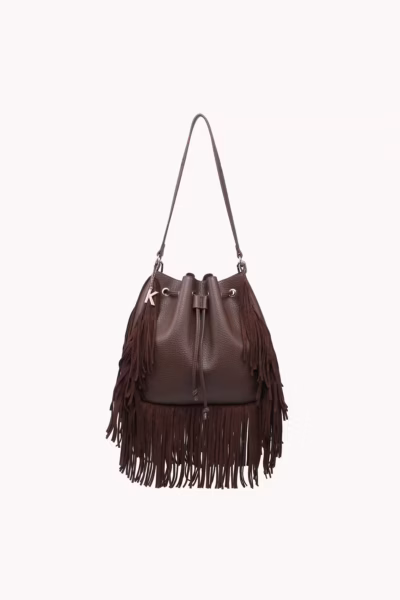 FRINGE BUCKET BAG SET — ΤΣΑΝΤΕΣ (3)